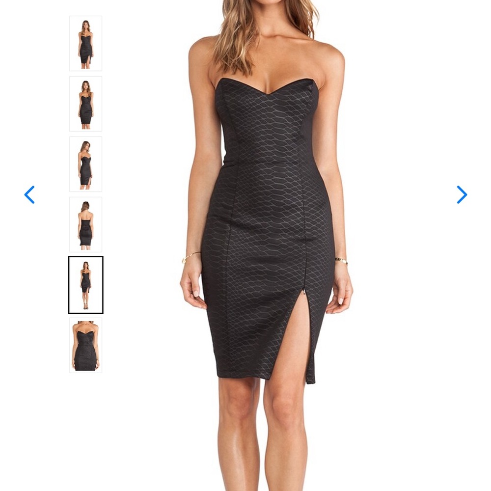 Like new Nookie “Snake Eyes Bustier Dress” size US XS